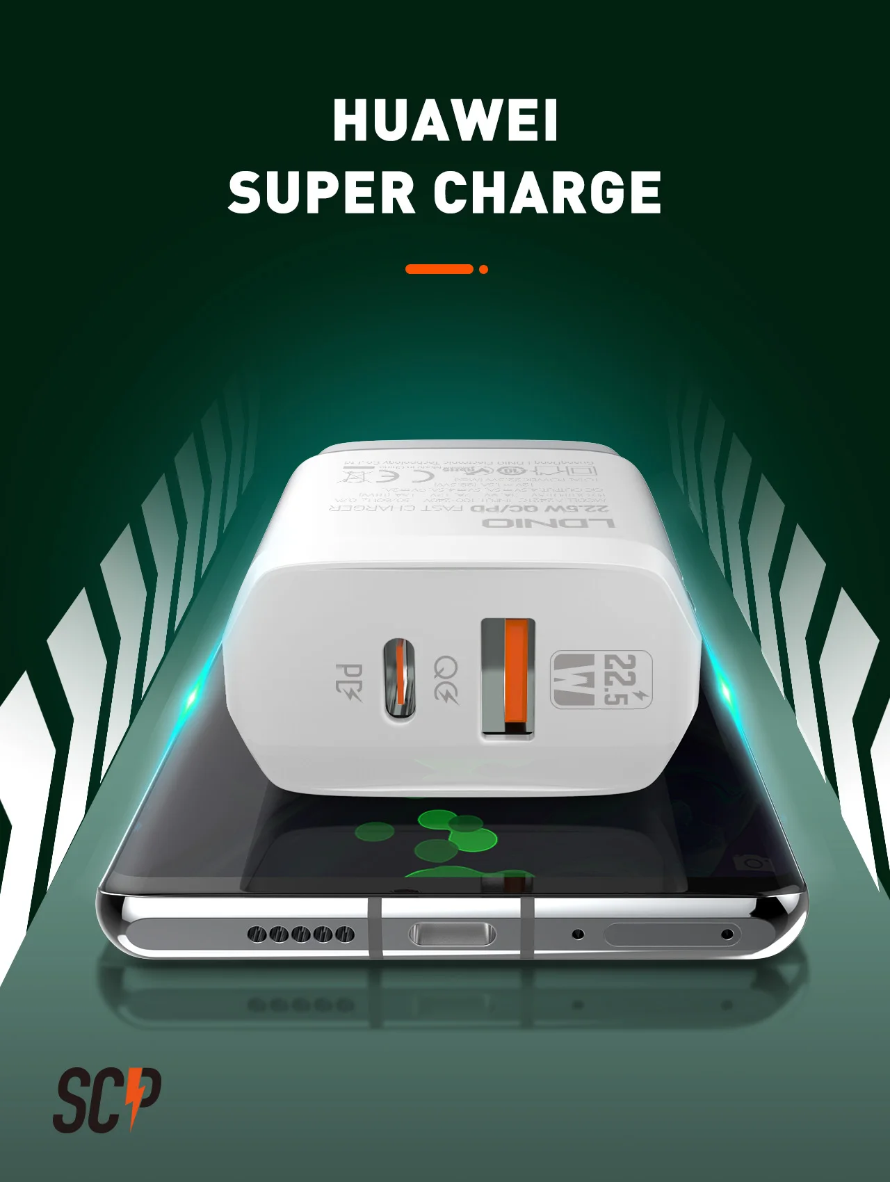 LDNIO A2421C Wholesale 22.5W USB C Portable Sim Fast Charging UK/EU/US Type C Wall Charger