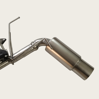 Système d'échappement haute performance 304 avec soupape électronique et embouts pour Mitsubishi LANCER 1.8 – Silencieux d'échappement