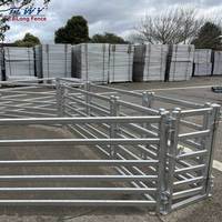 Panneaux de clôture pour bétail de haute qualité, robustes, en métal galvanisé, pour moutons, bovins, porcs, chèvres, pour les fermes