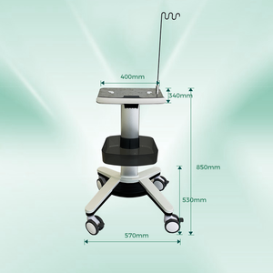 Yonker dụng cụ y tế Xe đẩy giỏ hàng bệnh viện <span class=keywords><strong>ECG</strong></span> xe đẩy với các tính năng tiện lợi - Product Image 2