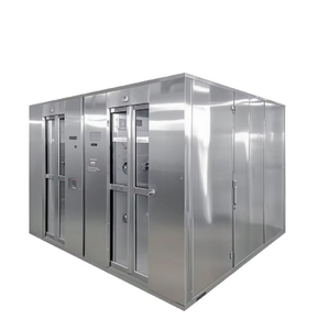 Douche à air en acier inoxydable personnalisable avec porte automatique pour l'industrie des boissons - Product Image 2