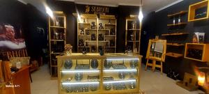 Boucles d'oreilles pendantes en argent véritable avec améthyste africaine, pierres précieuses violettes riches et tendance, fabrication artisanale |   Étiquetage privé et OEM disponibles - Product Image 6