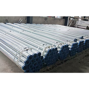 Tuyau <span class=keywords><strong>rond</strong></span> galvanisé anti-corrosion, matériau de construction métallique pour la construction de bureaux - Product Image 4