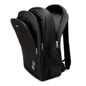 Good-7 Laptop <b>Backpack</b> <b>Large</b> Capacity Business Travel Men's Shoulder Bag Solid Color Multi-functional Outdoor Commuting <b>Backpack</b> - Product Image 2