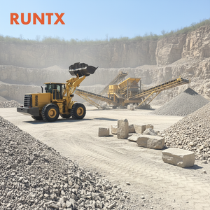 Cargadora de Ruedas Articulada RUNTX China de 5 Toneladas 4x4 con Motor Weichai de 162kw - Product Image 1