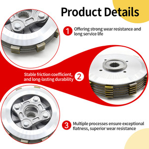 Frizione Centrale per <span class=keywords><strong>Moto</strong></span> a Prezzo all'Ingrosso, <span class=keywords><strong>Ricambi</strong></span> <span class=keywords><strong>Moto</strong></span> di Alta Qualità per TVS KING - Product Image 4