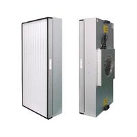 Unidad de Filtro de Ventilador FFU con Motor EBM Alemán, Filtro HEPA H14, Regulación de Velocidad Continua, Clase ISO 5 100, para Uso en Laboratorios de Micología
