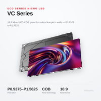 Pantalla LED COB para Interiores 4K 8K, 3840Hz, DCI-P3, Alto Contraste, Video Wall