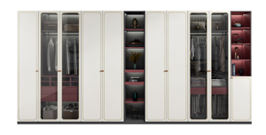 Muebles de Dormitorio Modernos y Duraderos de Madera Maciza para Toda la Casa, Armario Abierto, Fácil de Montar, para Sala de Estar u Oficina en Casa - Product Image 6
