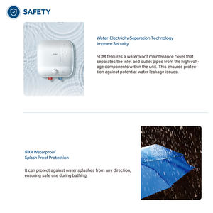 <span class=keywords><strong>Chauffe</strong></span>-<span class=keywords><strong>eau</strong></span> conventionnel Haier, nouveau design, <span class=keywords><strong>prix</strong></span> compétitif, réservoir de <span class=keywords><strong>10</strong></span> <span class=keywords><strong>litres</strong></span>, stockage d'<span class=keywords><strong>eau</strong></span> chaude, douche - Product Image 4