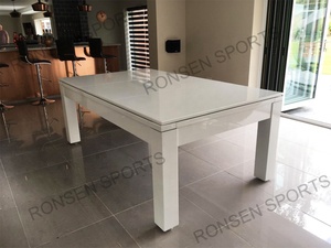 Table de <span class=keywords><strong>billard</strong></span> 2-en-1 de haute qualité avec plateau de salle à manger, tailles 7, 8 et 9 pieds, fabriquée en Chine - Product Image 4