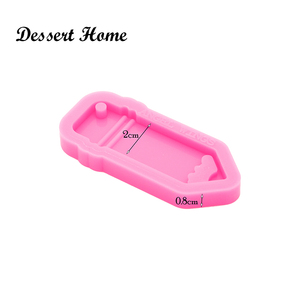 Dy0152 sáng bóng Crayon Keychain khuôn <span class=keywords><strong>DIY</strong></span> bút Epoxy nhựa Silicone bút chì khuôn mẫu, sô cô la fondant Sugarcraft khuôn <span class=keywords><strong>DIY</strong></span> bánh - Product Image 4