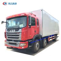 JAC מקרר משאית 20 טון מקפיא מטען ואן