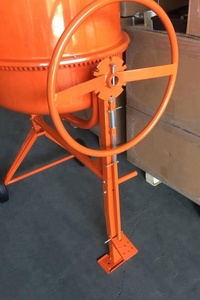 Mixer beton listrik Mini portabel 200L, dengan Pedal 850W Motor efisiensi tinggi 7m/jam produktivitas - Product Image 4