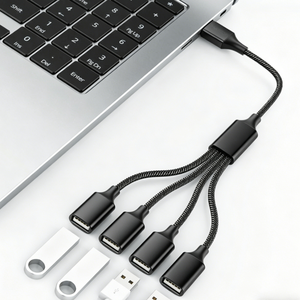 <span class=keywords><strong>Cable</strong></span> USB 2.0 Tipo-C <span class=keywords><strong>3</strong></span> en 1 con Cubierta Trenzada de Nailon, Conductor de Cobre Puro para Teléfonos Móviles, Laptops y Tabletas - Extensión de <span class=keywords><strong>Carga</strong></span> - Product Image 1