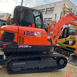 Miniexcavadora DEVALON DX55 en Buen Estado o Excavadora Retro DO0SAN DX55-9C en Venta a Precio Económico - Product Image 2