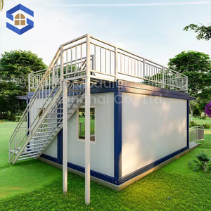 Prefab Detachable Container <strong>Loft</strong> Design 20ft 40ft Multi Layer Space for Studio Apartment Office Creative Living Space - Product Image 6