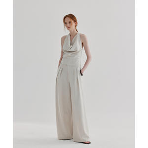 <span class=keywords><strong>กางเกง</strong></span>ขายาวผ้าลินินลำลองเอวสูงทรงหลวมสำหรับผู้หญิงใส่สบายระบายอากาศได้ดีช่<span class=keywords><strong>วง</strong></span>ฤดูร้อน - Product Image 1