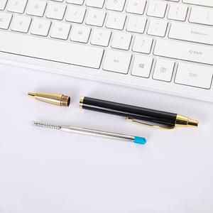 Bolígrafos de Metal de Alta Gama con Punta Giratoria, Tinta Negra de 0.5 mm, Venta al por Mayor, Cuerpo Liso Promocional, Personalizado para Publicidad - Product Image 3