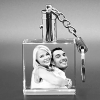 Machine de gravure laser en cristal 2d 3d, machine d'impression de photo en cristal 3D