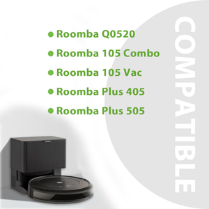 Q0520 Sacs à poussière pour IRobot Roombas Essential Q0120/ Y0110/ Y0140/ Q011/Q0520/ 105 Vac/105 Combo/Plus <span class=keywords><strong>Robot</strong></span> <span class=keywords><strong>Aspirateur</strong></span> - Product Image 4