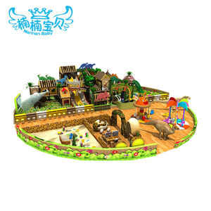 Aire de jeu d'intérieur à thème de dinosaures, nanna, équipement de gym, jungle, pour les enfants en bas âge - Product Image 3