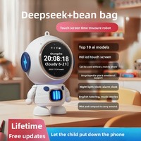 Assistant vocal IA, jouet de dialogue intelligent, mini robot de bureau, WiFi, tactile, gyroscope, réveil, compagnie, éducatif
