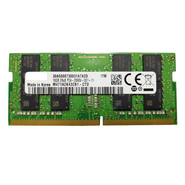 Hight Speed DDR4 16GB 2666MHZ Memory Ram for Laptop M471A2K43CB1-CTD