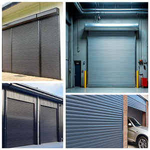 <span class=keywords><strong>Puerta</strong></span> Enrollable de <span class=keywords><strong>Aluminio</strong></span> y Acero de Alta Gama, Resistente al Viento, Moderna, para Uso en Exteriores - Product Image 5