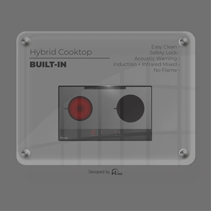 Cocina de Inducción e Infrarrojos Inteligente de Alta Calidad, 4800w, con WIFI Integrado, Cocina Eléctrica Híbrida - Product Image 4