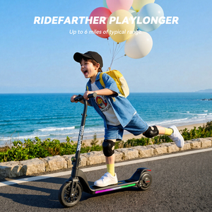 Scooter Eléctrico Plegable de 100 W, 25,55 V, <span class=keywords><strong>2</strong></span>,5 Ah, 7 Pulgadas, para Adolescentes de 8 a 12 Años, de Dos Ruedas, Plegable, Portátil, para Ciudad y Campus, Scooters para Niños - Product Image 6