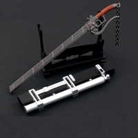 Japon Anime attaque sur Titan épée 20cm 172g en alliage de zinc jouets métal artisanat petit Gadget cadeau Mini Katana porte-clés