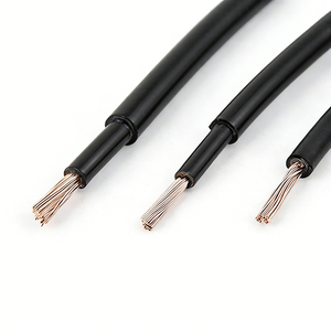 Cable Solar PV1-F de 4mm²/6mm², Negro y Rojo, de Doble Núcleo, Fotovoltaico, con Certificación TÜV, Resistente a los Rayos UV e Impermeable, para Sistemas de Granjas Solares - Product Image 1