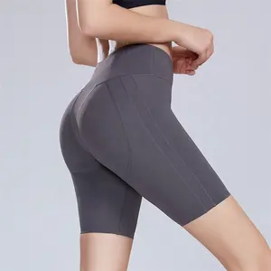 Favorable Price Well - Fitting Women Sexy Fitness Yoga Short Pants, Workout Sport No-Feeling Gym Shorts