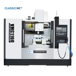 Máquina de centro CNC clásica de 5 ejes Vmc1160 Centro de máquina CNC de perfil de aluminio Venta caliente