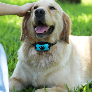 Tize-<span class=keywords><strong>Collar</strong></span> antiladridos con forma de pata para perros, <span class=keywords><strong>Collar</strong></span> antiladridos con vibración de pitido inofensivo con batería - Product Image 2