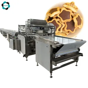 Gusu Long Service Life Automatic Chocolate Injecting Machine Chocolate Moulding Line