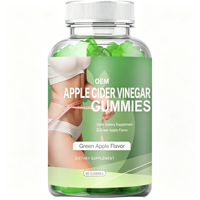 Gummies ventre plat à marque privée avec vinaigre de cidre et vitamines – Complément beauté pour adultes, gestion du poids