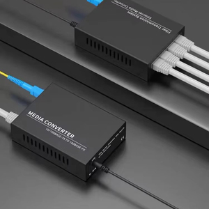 공장 판매 1 섬유 4rj45 LAN 포트 미디어 변환기 1000m Sc 단일 모드 광섬유 미디어 변환기 3KM 20KM - Product Image 6