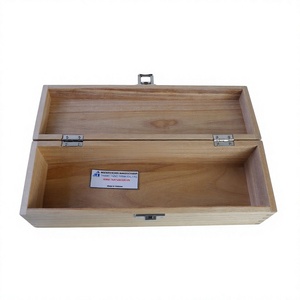 Meilleures ventes - Boîte à vin en bois d'acacia écologique faite à la main, gravée au laser, personnalisable, forme rectangulaire, couleur personnalisée, emballage cadeau - Product Image 1