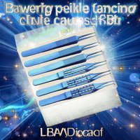 Vente flash : Pinces à greffe de cheveux en acier, instruments chirurgicaux manuels en titane, outils d'implantation capillaire