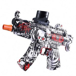 Pistolet à hydrogel en plastique durable de style M249 avec fonction d'éjection de douilles pour une simulation réaliste du champ de bataille - Product Image 5
