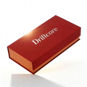 Boîte cadeau rigide magnétique de luxe avec logo personnalisé en relief, doublure en éponge, emballage en carton recyclable - Product Image 2