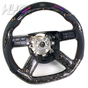 Accessoires d'intérieur de volant en fibre de carbone adaptés à <span class=keywords><strong>Chrysler</strong></span> 300 <span class=keywords><strong>300C</strong></span> 300S - Product Image 3