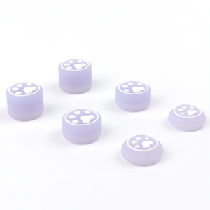6 Stuks Lichtgevende Thumbstick Kat Klauw Siliconen <span class=keywords><strong>Joystick</strong></span> Caps Voor Nintendo Switch/Ps5/Ps4/Xbox One S Controller Duimgrepen - Product Image 3