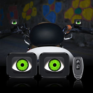 Lámparas LED Dinámicas Personalizables para Motocicletas y Automóviles, Luces Delanteras Impermeables con Intermitentes para Motocicletas - Product Image 1