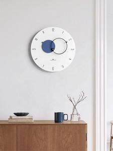 Noridongsan-reloj de cuarzo de madera ecológico con manos acrílicas, movimiento solar para decoración del hogar - Product Image 6