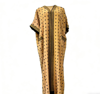Robe mi-longue en mousseline de soie de haute qualité pour femme, motif vague, imprimé léopard et lettres, coupe classique, infroissable, style islamique