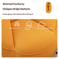 Modernes Human Nest Sitzsack-Sofa: Multifunktionaler Einzelsessel zum Sitzen und Schlafen mit hochdichtem Schaumstoff für Schlafzimmer und Balkon