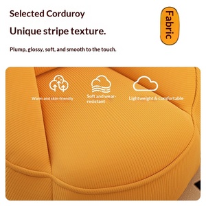 Fauteuil paresseux individuel en forme de nacelle, convertible pour s'asseoir et dormir, pour chambre, tatami, balcon - Product Image 2